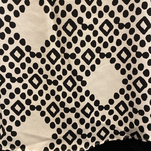 Meadow Rue Stylish Black and White Women's Top size XS - Picture 3 of 6